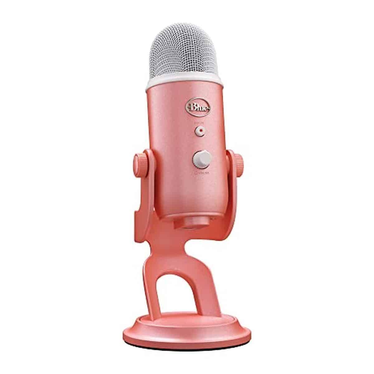 Test : micro USB gaming Logitech Creators Blue Yeti édition spéciale rose