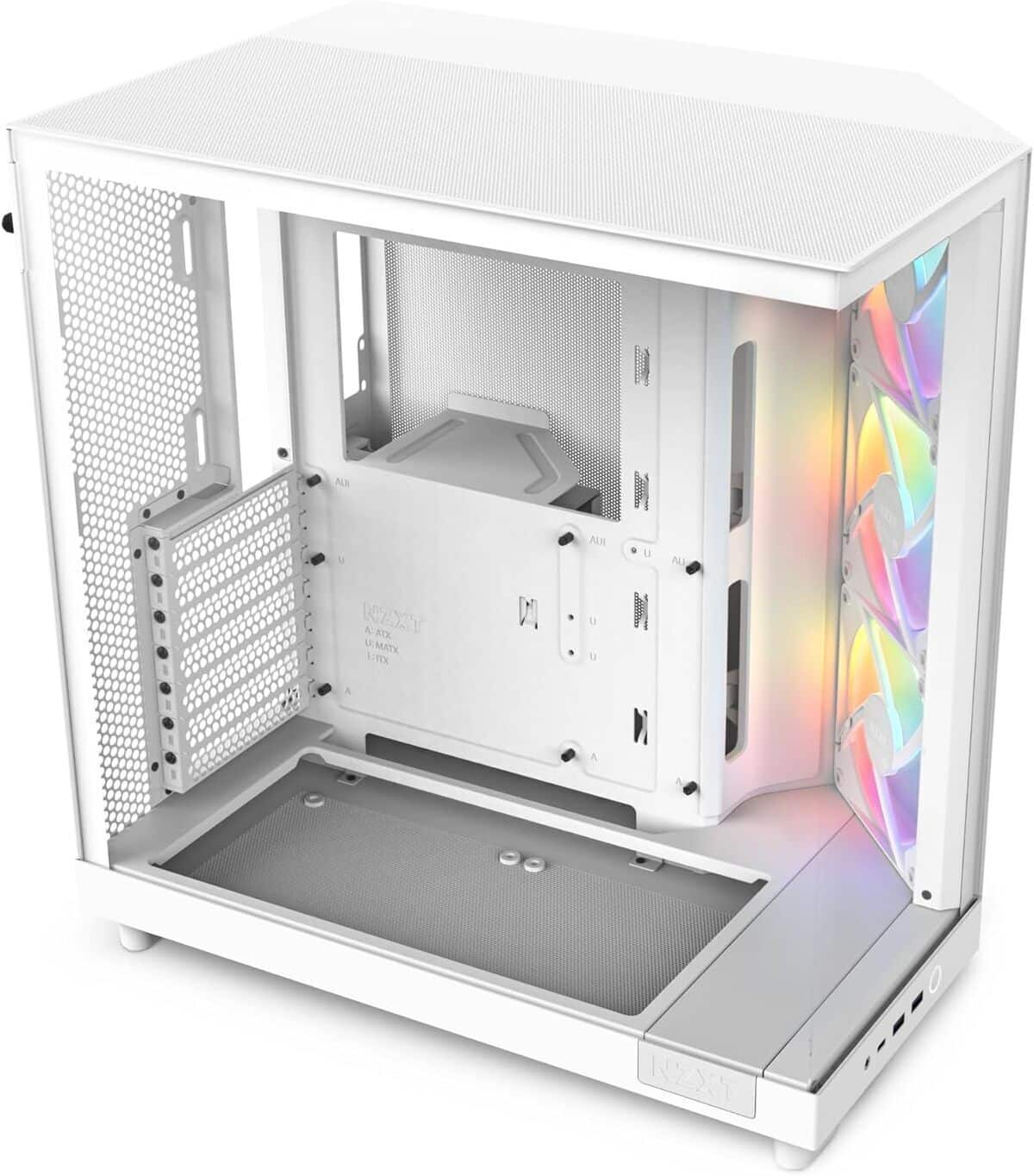 Test du boîtier nzxt H6 flow RGB : design et performance
