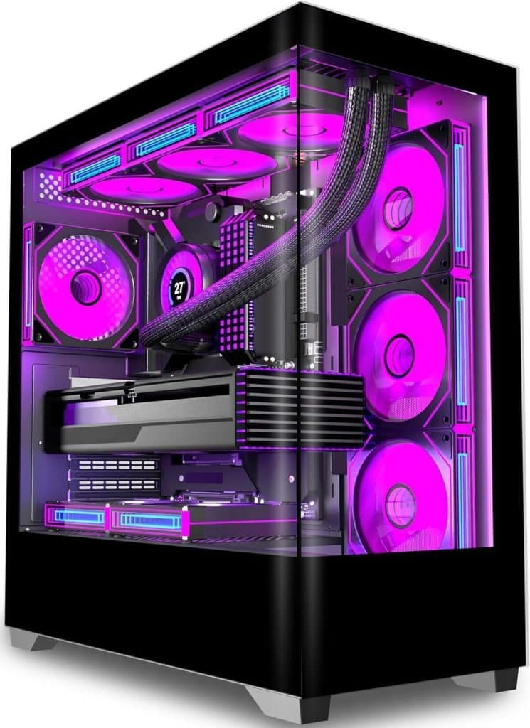 Test du boîtier PC KEDIERS P4 ARGB : performance et design gamer