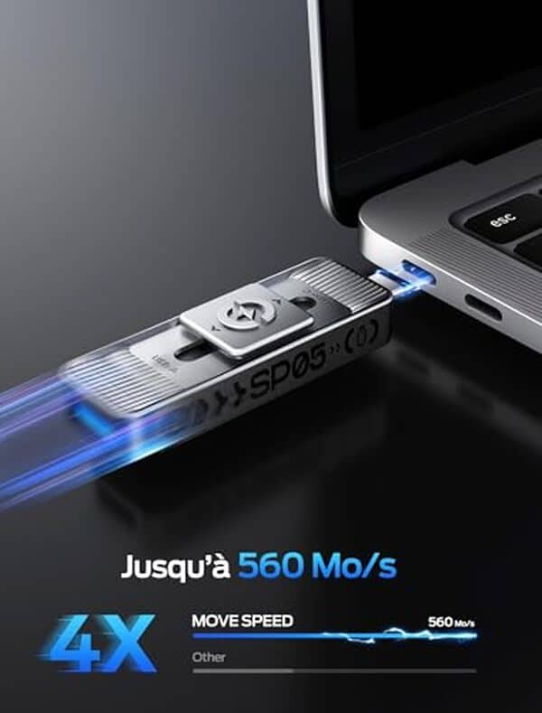 Découvrez notre test complet du SSD externe Move Speed 1 To : vitesse de transfert, performances et polyvalence pour vos besoins de stockage mobile. 
