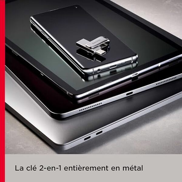 Découvrez notre test complet du SanDisk Ultra Dual Drive Luxe : la clé USB polyvalente idéale pour transférer vos fichiers rapidement et facilement entre vos appareils. 