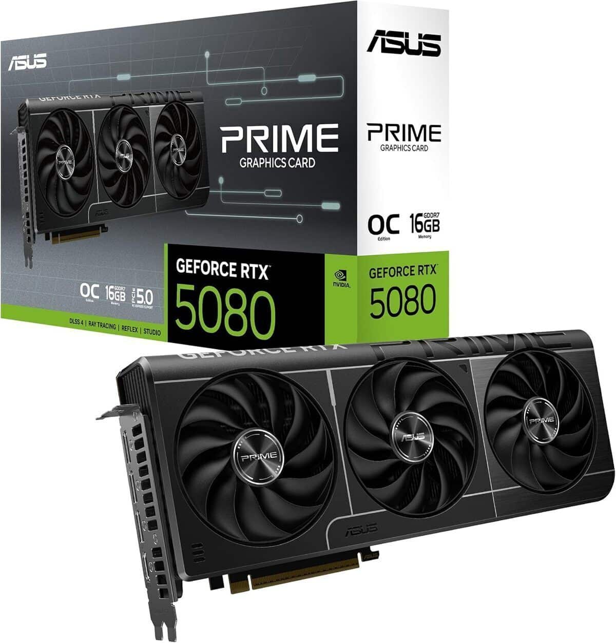 Test de la carte graphique Asus Prime RTX 5080 OC : performance et innovation