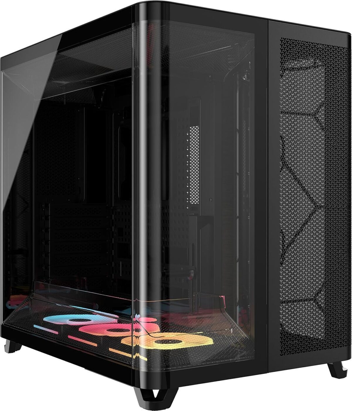 Test Du Boîtier Corsair Air 5400 LX-R RGB : triple Chambre Et Panoramique Noir