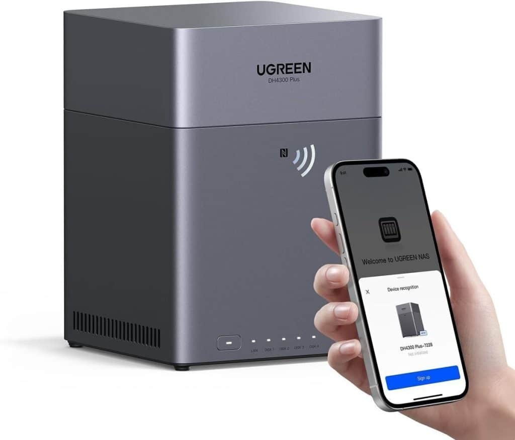 Test du NAS UGREEN NASync DH4300 : performances et innovation à votre portée