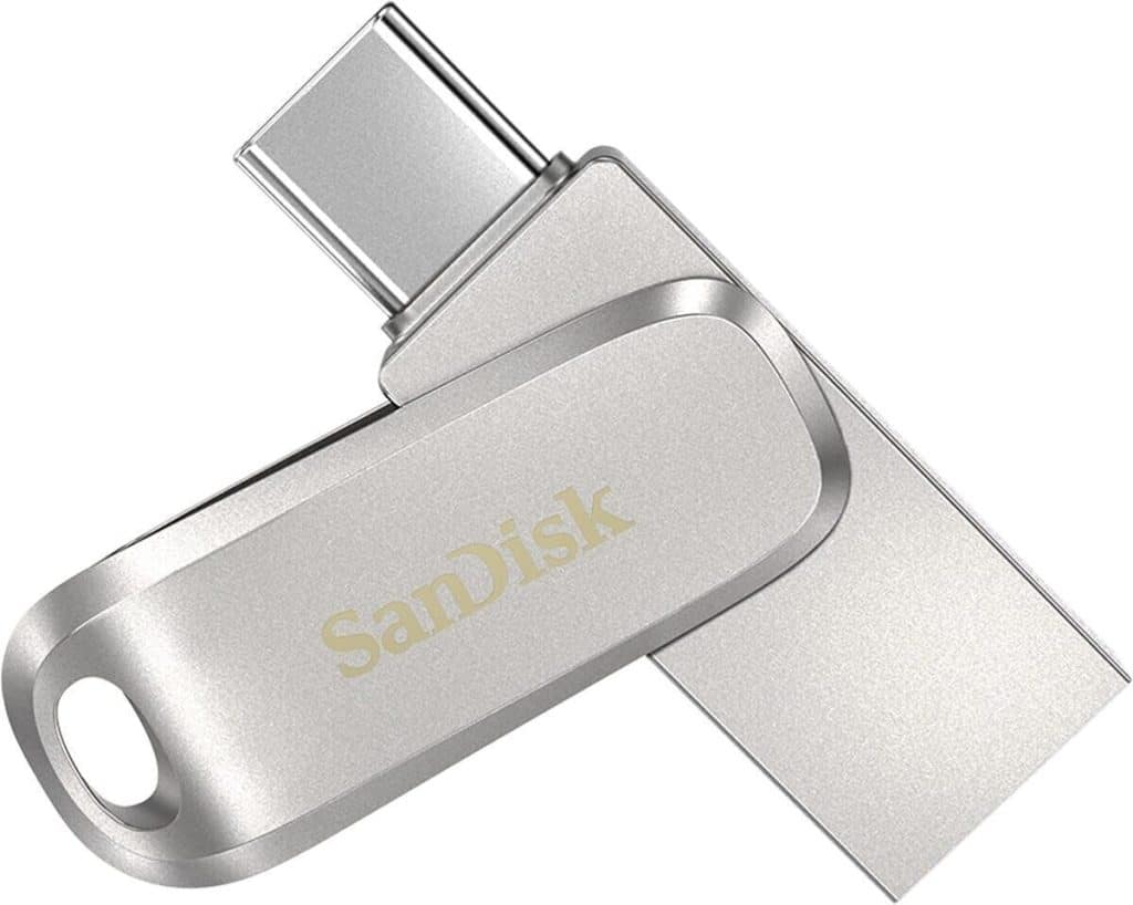 Test du SanDisk Ultra Dual Drive Luxe : polyvalence à portée de main
