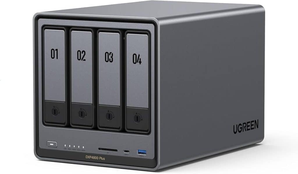 Test du Ugreen NASync DXP4800 Plus, puissant NAS 4 baies