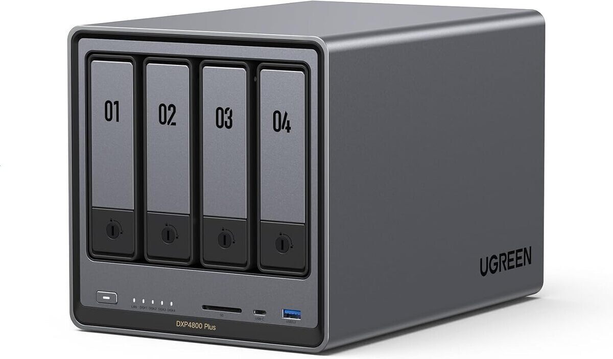 Test du Ugreen NASync DXP4800 Plus, puissant NAS 4 baies