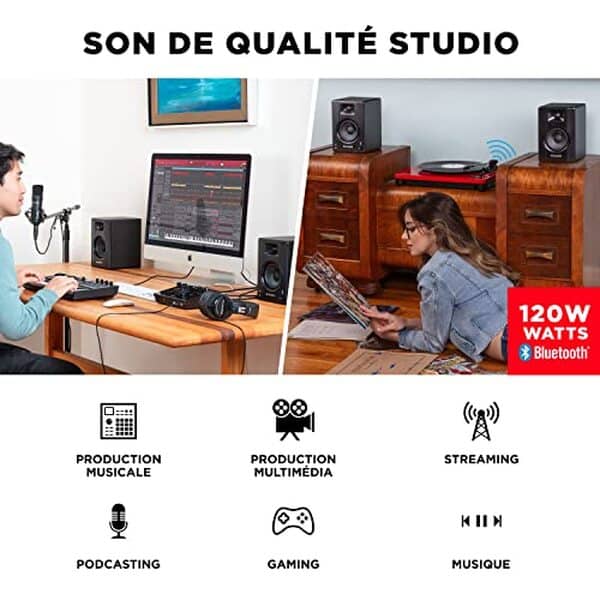 Découvrez notre test détaillé des enceintes bluetooth M-Audio BX3 BT 120 W : qualité sonore, performance et caractéristiques techniques analysées. 