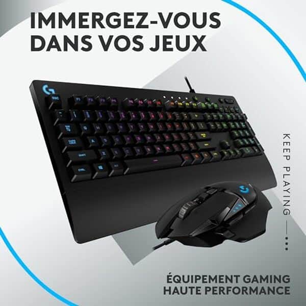 Découvrez notre test détaillé du combo Logitech G502 HERO et G213 : performances, confort et qualité pour les gamers exigeants. 