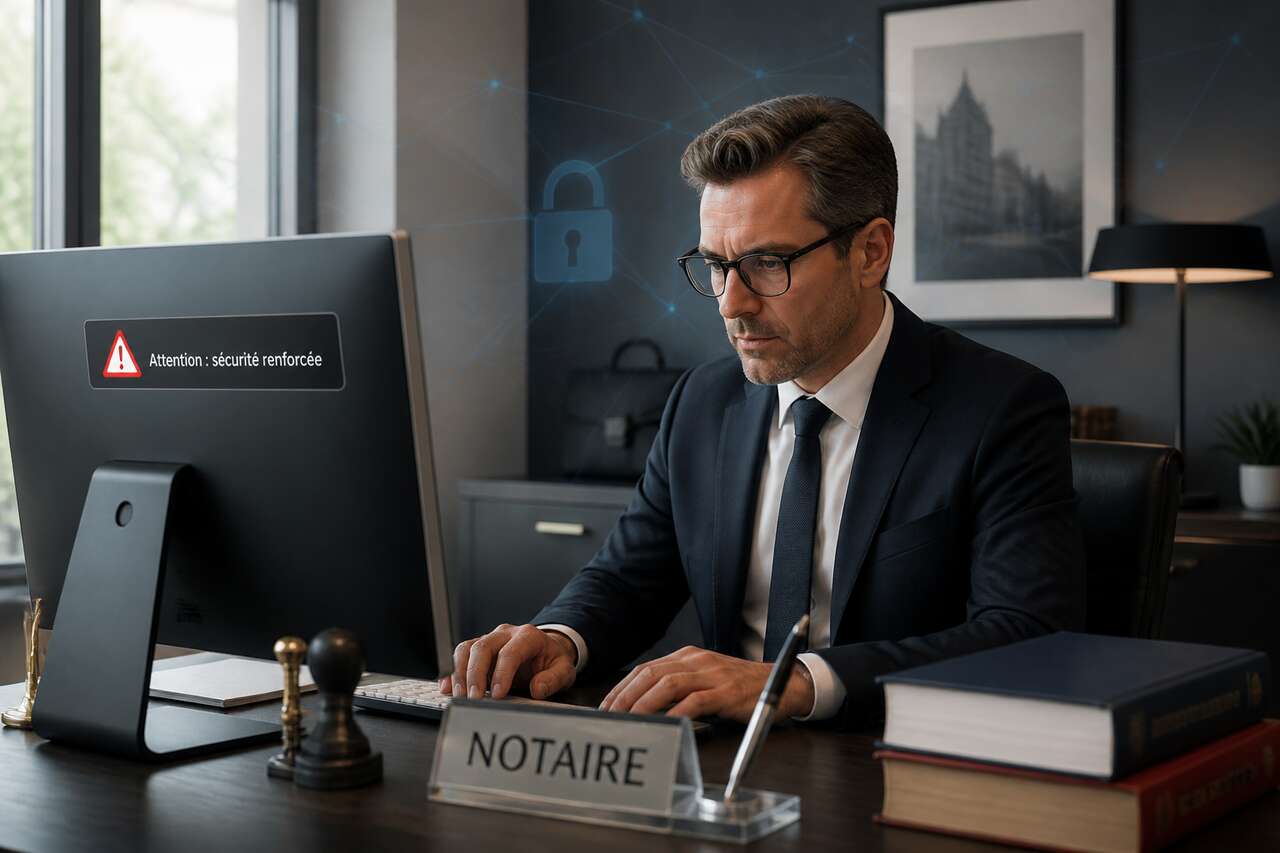 Les scénarios d’attaque les plus courants en étude notariale Les scénarios d’attaque les plus courants en étude notariale