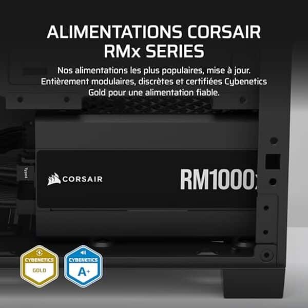 Découvrez notre test complet de l'alimentation Corsair RM1000x : performances, silence et modularité pour votre PC haute puissance. Avis détaillé et recommandations.