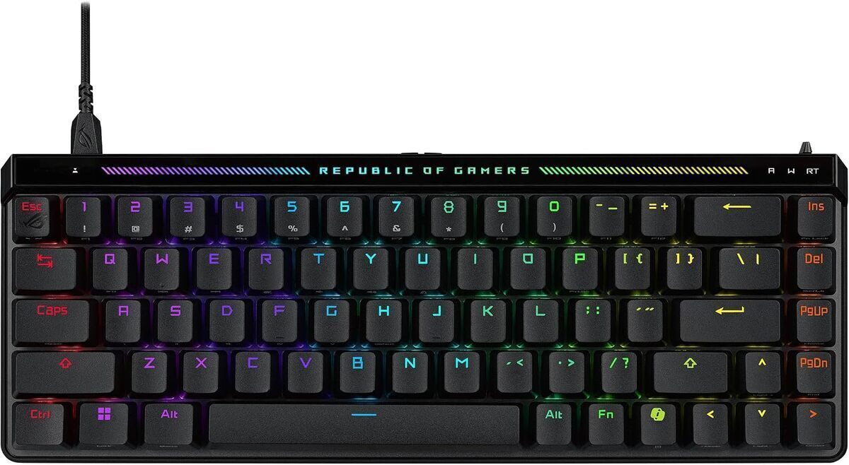Test du ASUS ROG Falchion Ace HFX : clavier gaming 65% ultra-performant