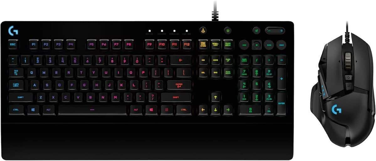 Test Logitech G502 HERO et G213 : combo gaming performant