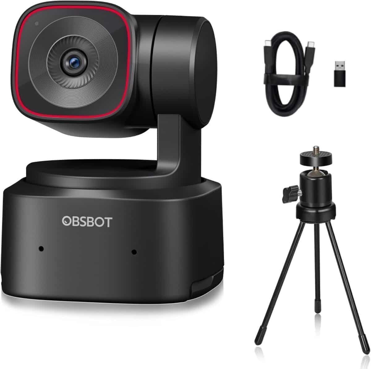 Test : webcam PTZ 4K OBSBOT Tiny 2 Lite avec suivi IA