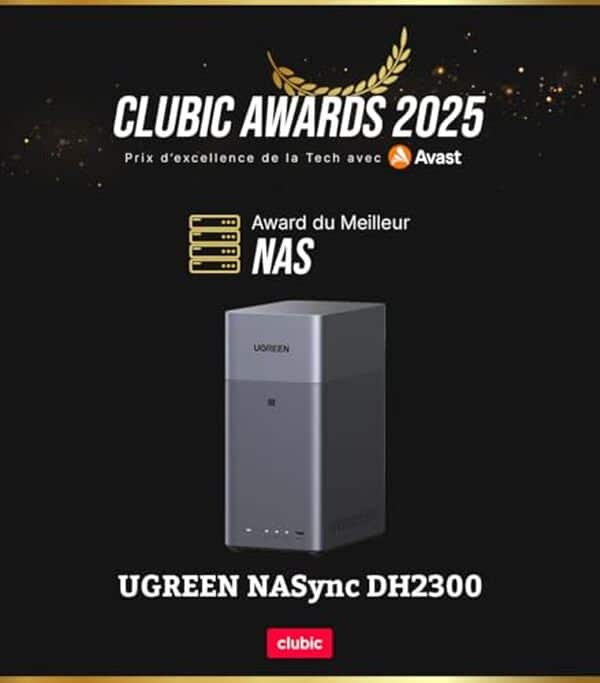 Découvrez notre test du UGREEN NASync DH2300 : stockage réseau performant, simple d'utilisation et idéal pour débuter avec un NAS abordable. 