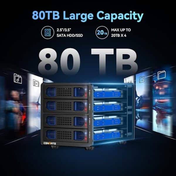 Découvrez notre test détaillé du boîtier de disque dur 4 baies avec USB 3.0 : performances, design et fonctionnalités pour optimiser votre stockage externe. 