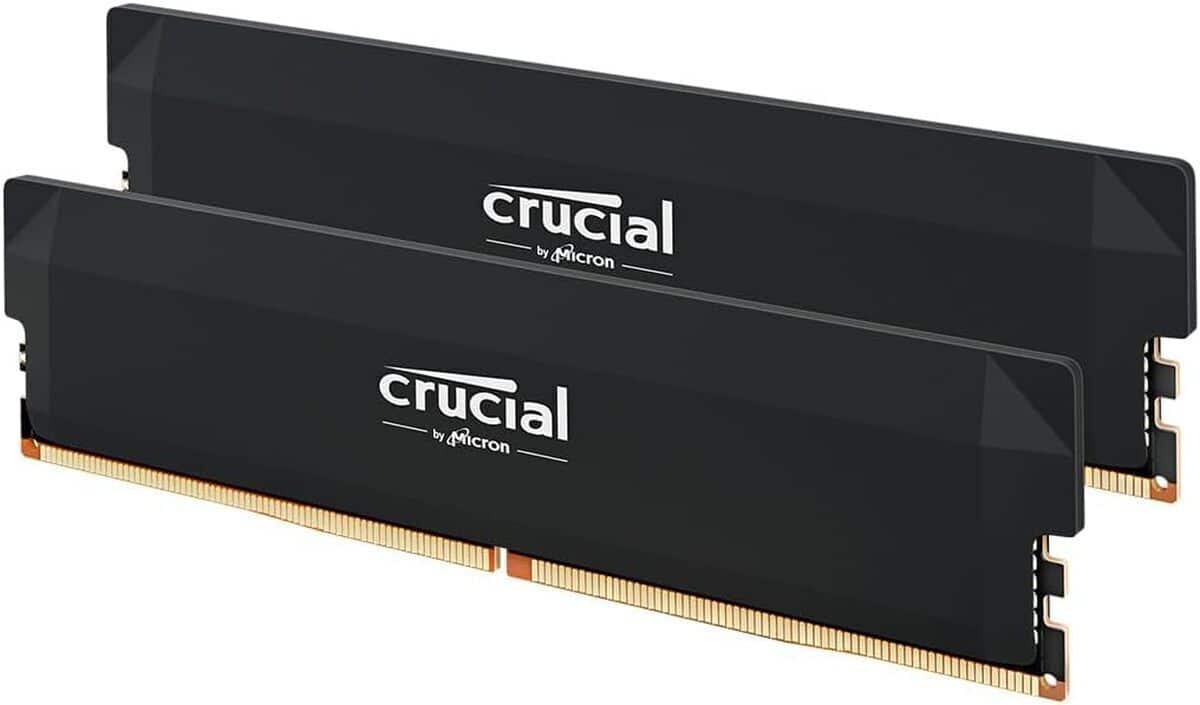 Test de la Ram Crucial Pro Ddr5 32go 6000mhz : performance gaming