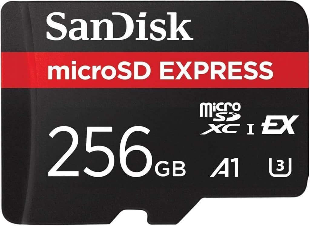 Test de la SanDisk microSD Express 256 Go : vitesse impressionnante