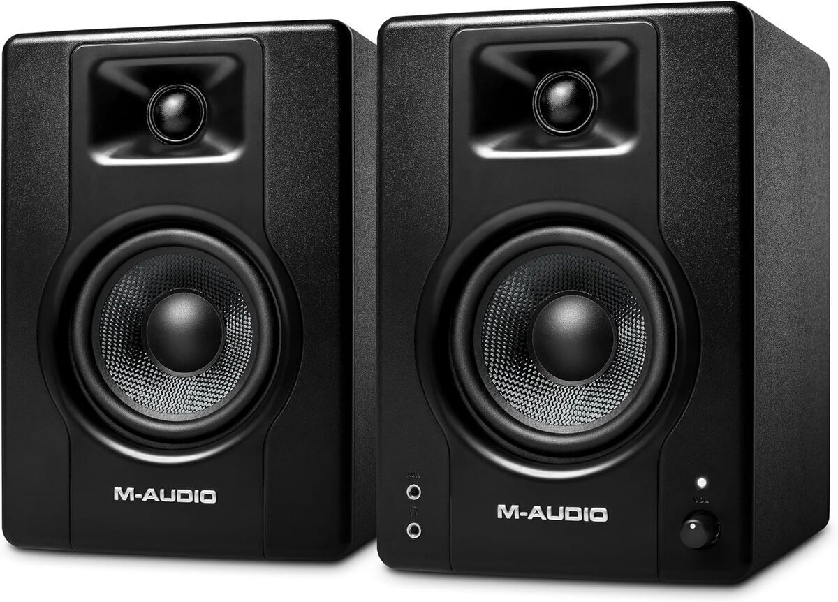 Test des enceintes de monitoring M-Audio BX4 : 120 W fiables pour gaming et production musicale
