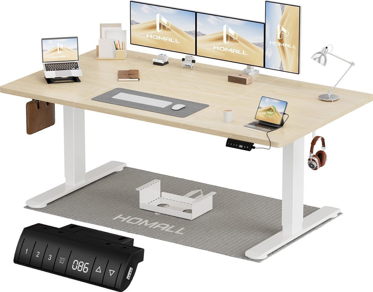 Test du bureau réglable Homall : un modèle assis-debout avec mémoire et anti-collision