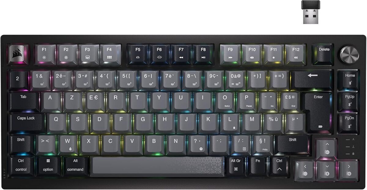 Test Du Clavier Corsair K65 Plus : performance Sans Fil RGB