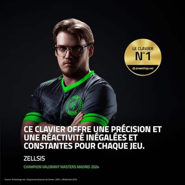Découvrez notre test du Razer Huntsman V3 Pro Mini, le clavier gamer optique compact haute performance. Performances, ergonomie et prix analysés en détail. 