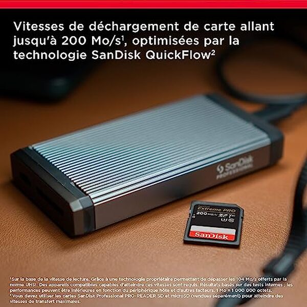 Découvrez notre test détaillé de la carte SD Sandisk Extreme PRO 512 Go. Performances, rapidité de transfert et fiabilité : tous les résultats d'un avis expert. 
