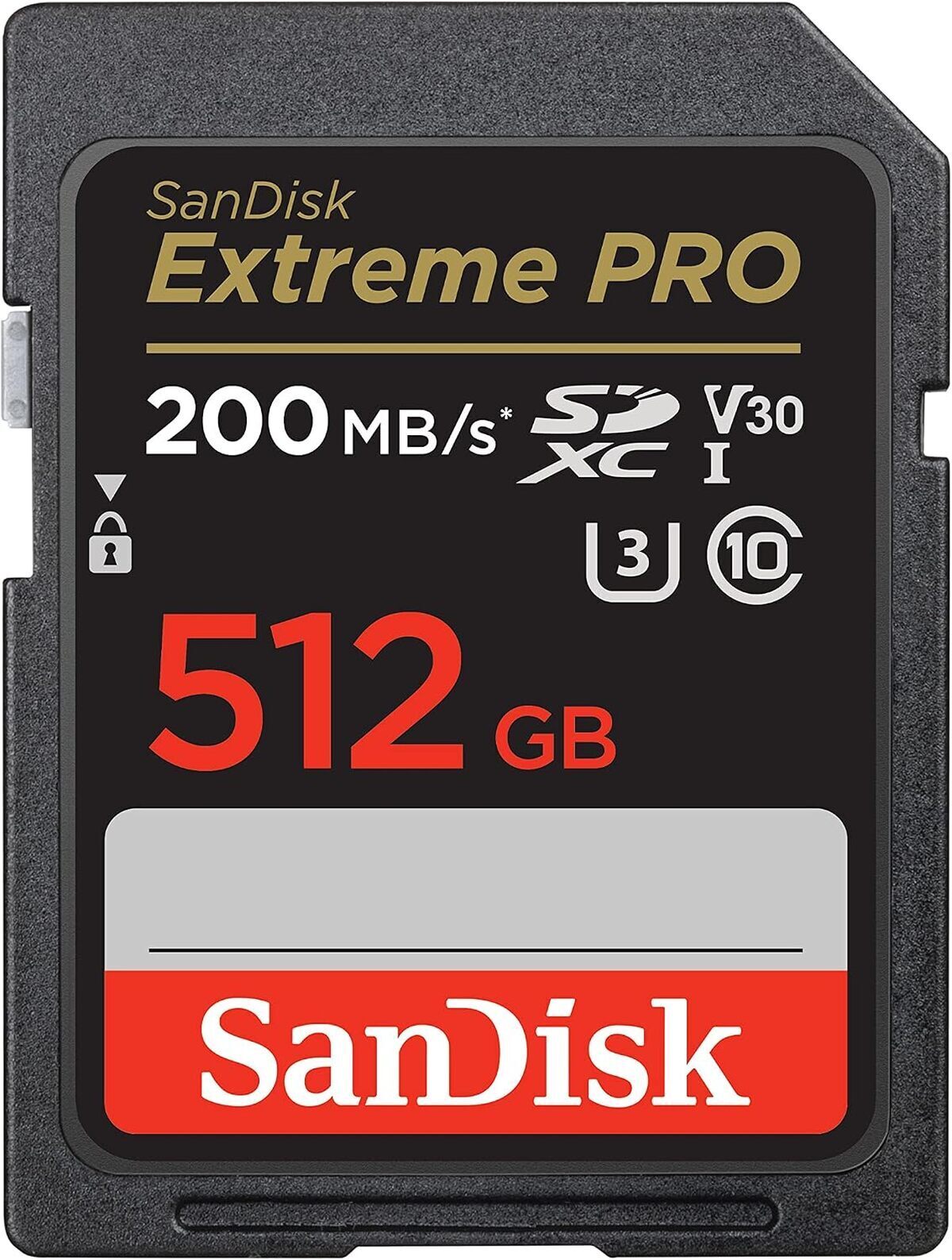 Test De La Carte SD Sandisk Extreme PRO 512 Go : rapidité et performance