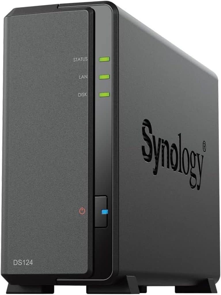 Test du boîtier NAS DS124 : performance et connectivité au rendez-vous