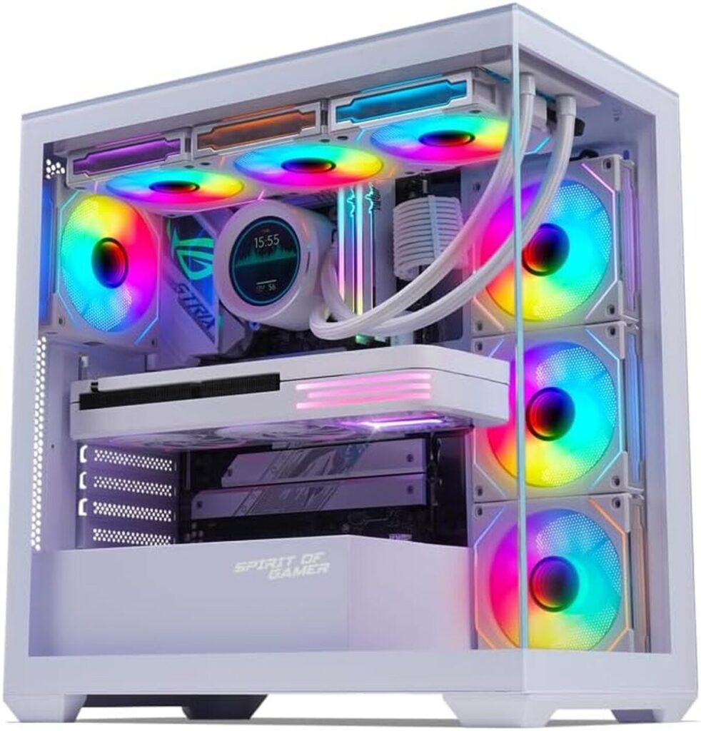 Test du boîtier PC Spirit of Gamer Spark Dark : aquarium RGB et performance