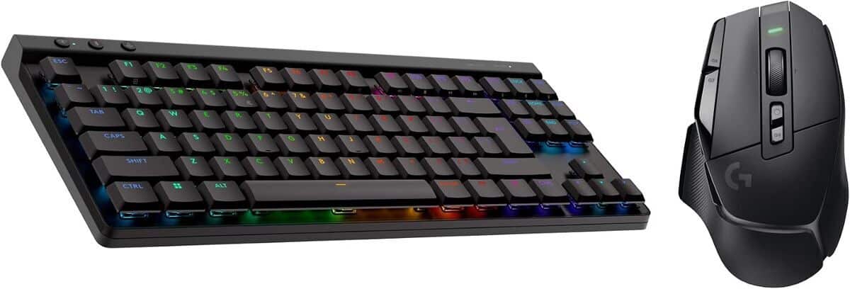 Test Logitech G502 X Lightspeed et G515 Lightspeed TKL : performance gaming sans fil