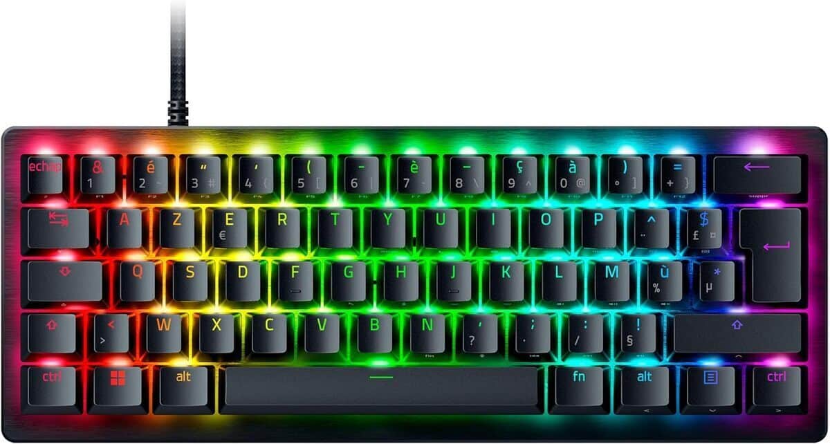 Test Razer Huntsman V3 Pro Mini : clavier gamer optique compact